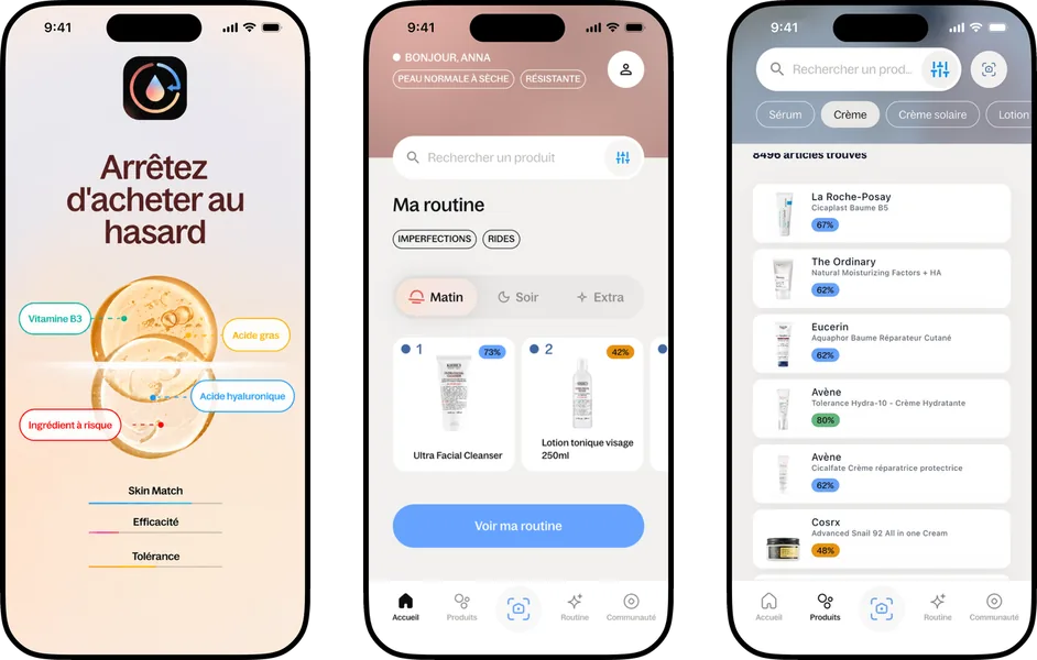 Aperçu de l’application Beauty Decoded