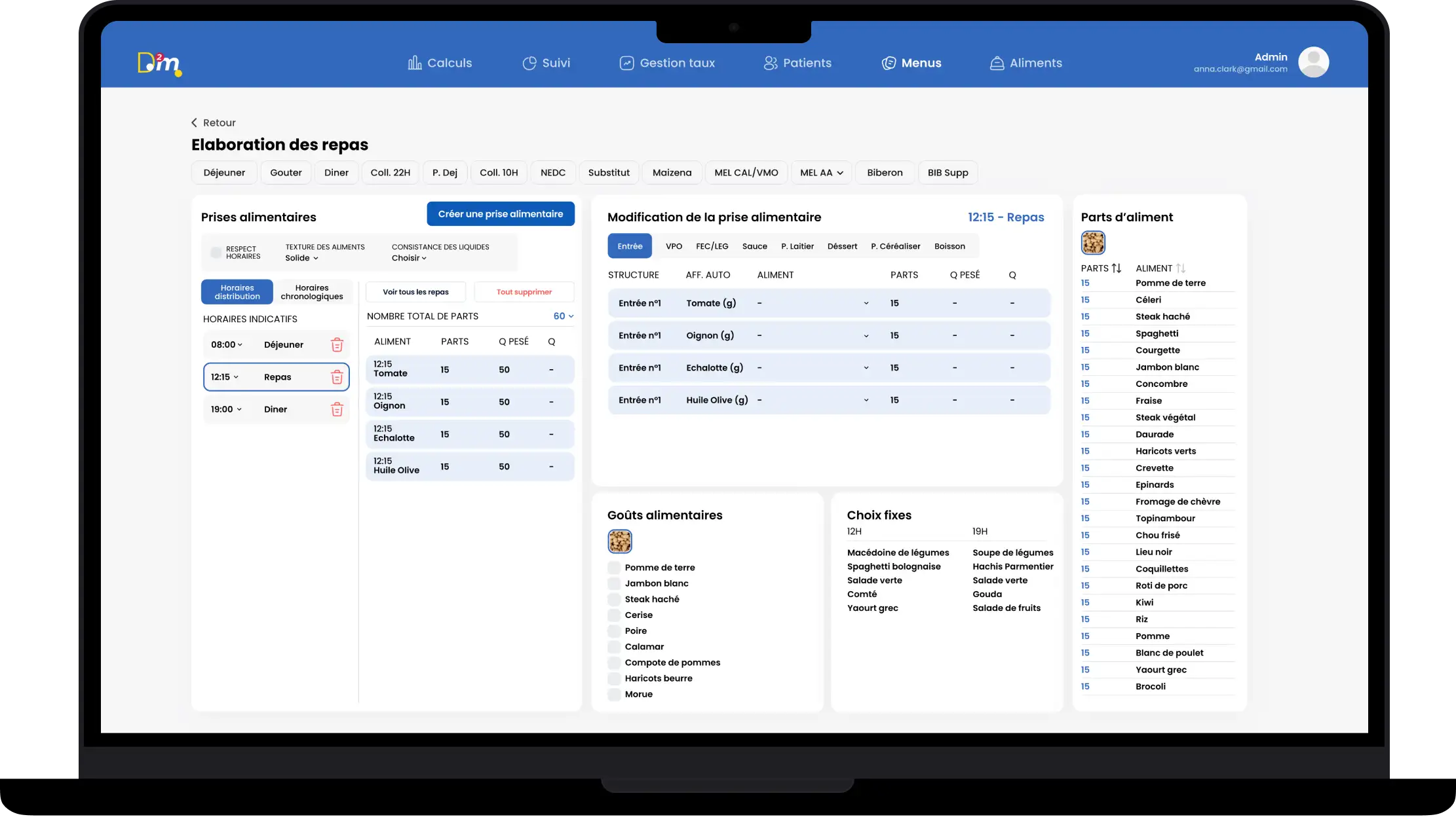 Aperçu de l’application Hôpital Necker